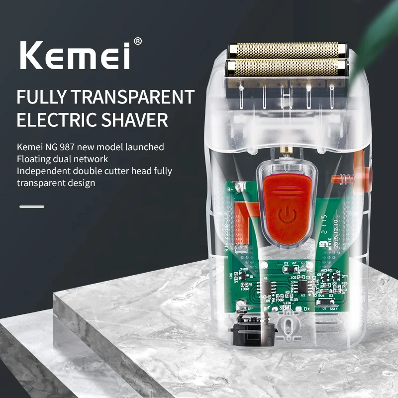 

Kemei Shaving Shaver Professional Electric Precision Mustache Trimmer Beard Sideburns Wiskers Kemel 2021 Husband Mens Face Razor