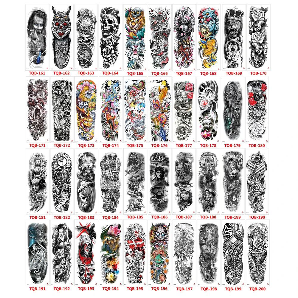 Водостойкая Временная тату-наклейка для мужчин женщин тотем Геометрическая