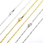 12 шт.лот 42 см золотистые и Серебристые цепочки в форме водной ряби женское ожерелье сделай сам Аксессуары для изготовления ювелирных изделий