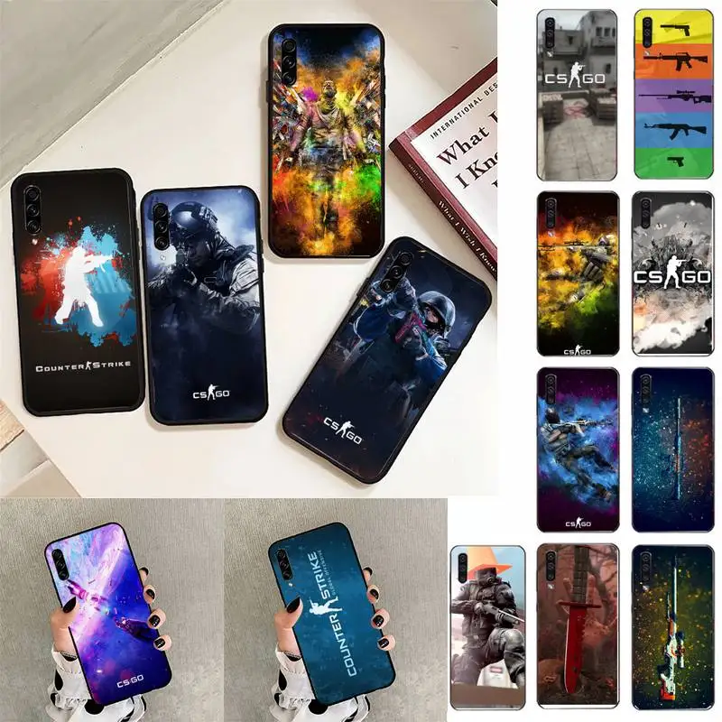 

YNDFCNB Counter Strike Global csgo Phone Case For Samsung Galaxy A30 A20 S20 A50S A30S A71 A10 A10S A6 plus Fundas Coque Bumper