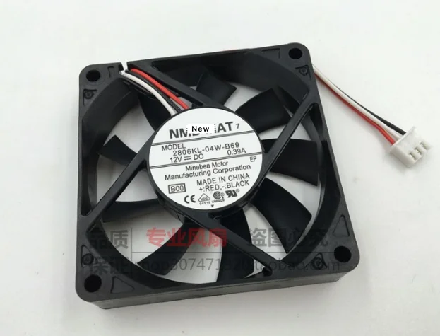 

for NMB-MAT 2806KL-04W-B39 C50 DC 12V 1.7A 3-Wire 70x70x15mm Server Cooling Fan