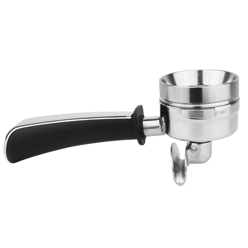 Stainless Steel Coffee Dosing Ring With 51Mm Espresso Tamper &amp Distributor Dual Head Leveler |