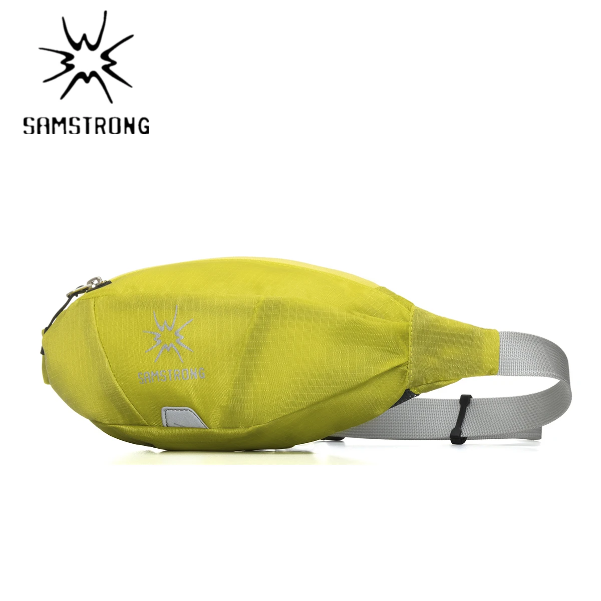 Samstrong Reflective Outdoor Sports Running Fitness Gym Waist Fanny Pack Bag For Sport Trekking Running