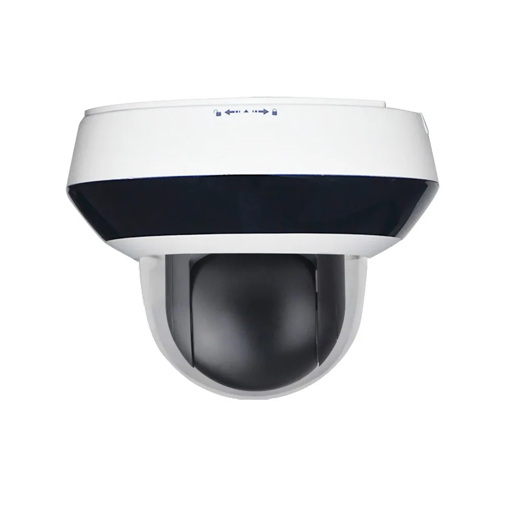 Hikvision PTZ IP камера DS-2DE2A404IW-DE3 4MP 4X зум сети POE H.265 IK10 ROI WDR DNR купольная CCTV PTZ камера