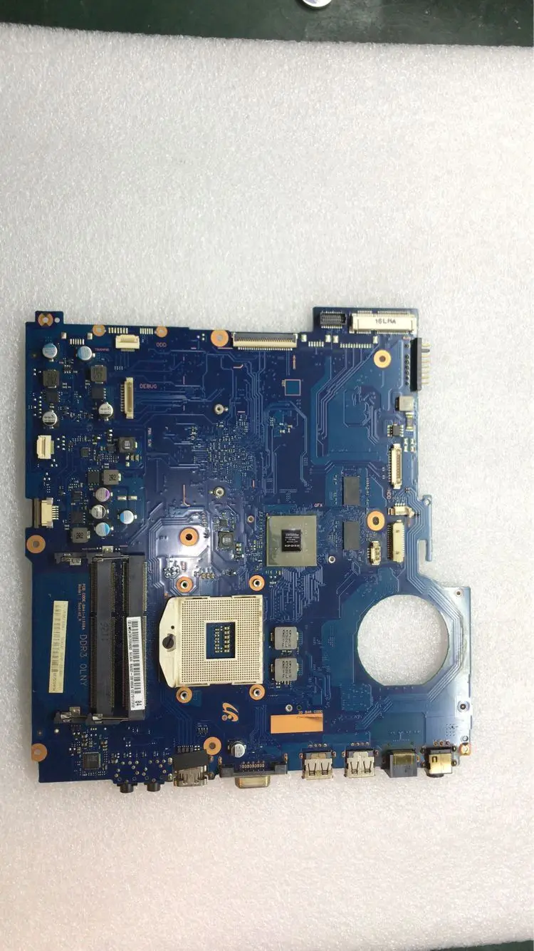 

KEFU BA41-01608A Motherboard For Samsung RV520 RC520 RV720 Notebook Motherboard PGA989 HM65 GT520M 1G DDR3 100% Test