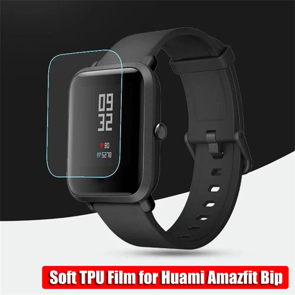 1/2 шт. ультратонкая защитная пленка Full HD ТПУ Экран защитные наушники Xiaomi Huami Amazfit Bip