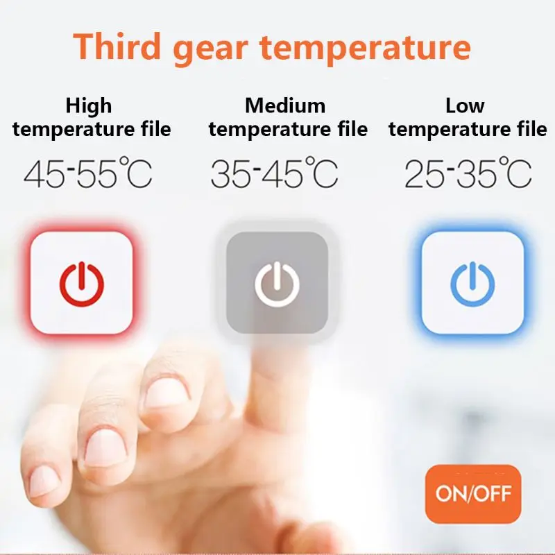

Men Winter Thick USB Heating Cotton Jacket Outdoor Waterproof Windbreaker Coats 83XB