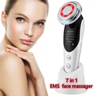 Массажер для лица 7 в 1, ультразвуковой, со светодиодсветильник кой