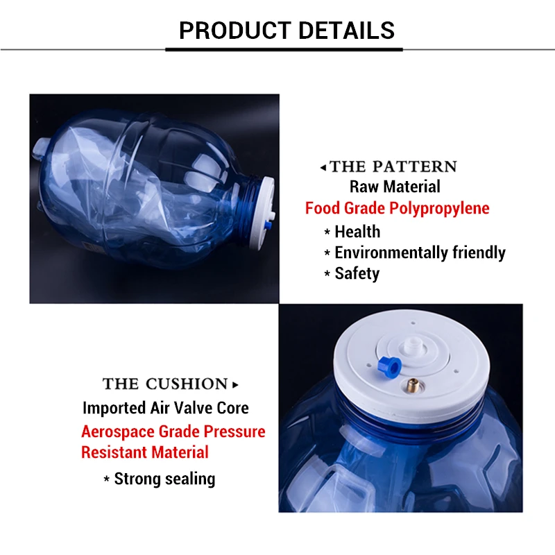 Пластиковый бак RO 3 2 галлона резервуар для хранения воды обратный осмос