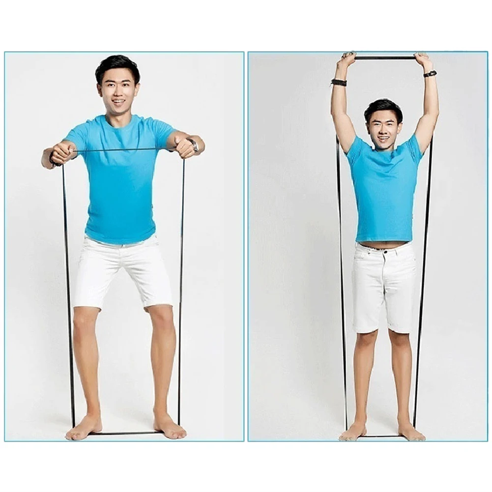 Gym Fitness Equipment Ketegangan Loop Cincin Yoga Lateks Tarik Tali Kekuatan Pelatihan Latihan Elastis Perlawanan Band Expander