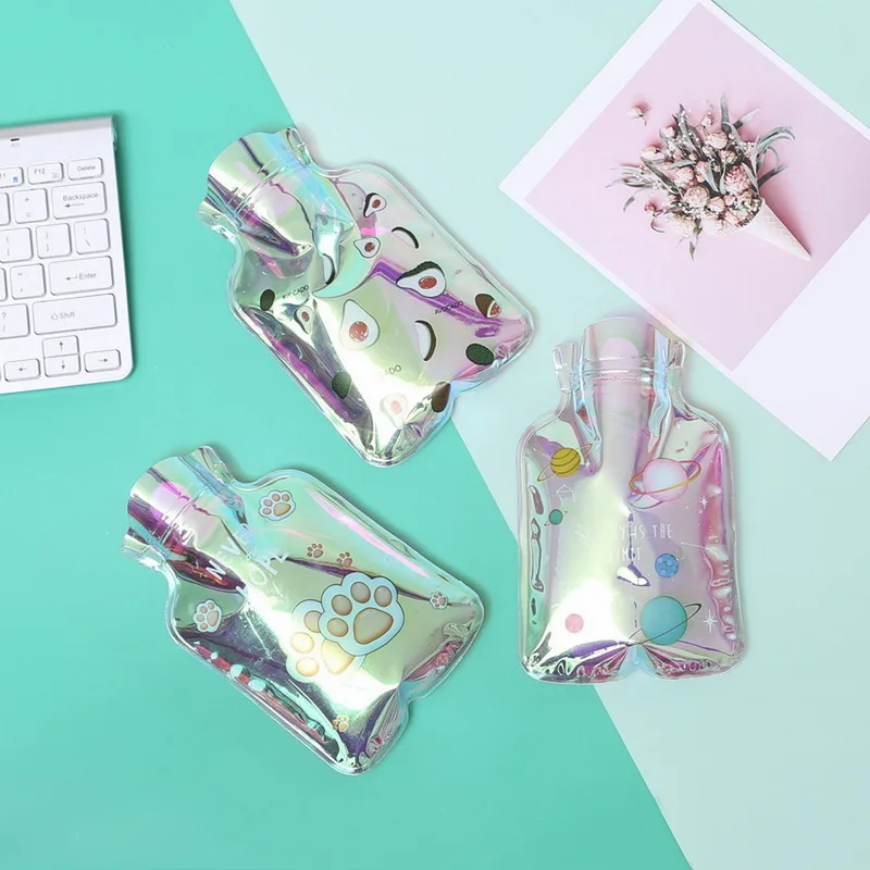 Мини мультяшная грелка для облегчения боли Корейская версия маленькая бутылка