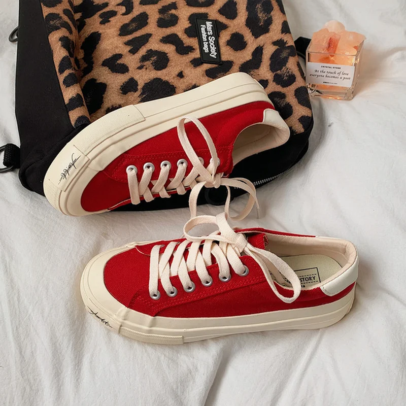 

Luxury New Fashion Sneakers Women Canvas Shoes Woman Platform Shoes High Quality Ladies Casual Loafers Vulcanize Shoes Female