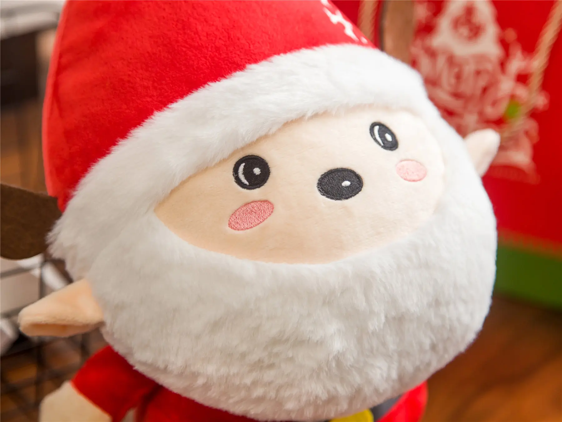 

1pc 20/40cm Cute Christmas Elk Plush Doll Toys Soft Plush Stuffed Dolls Kids Girls Holiday Gifts Home Decoration