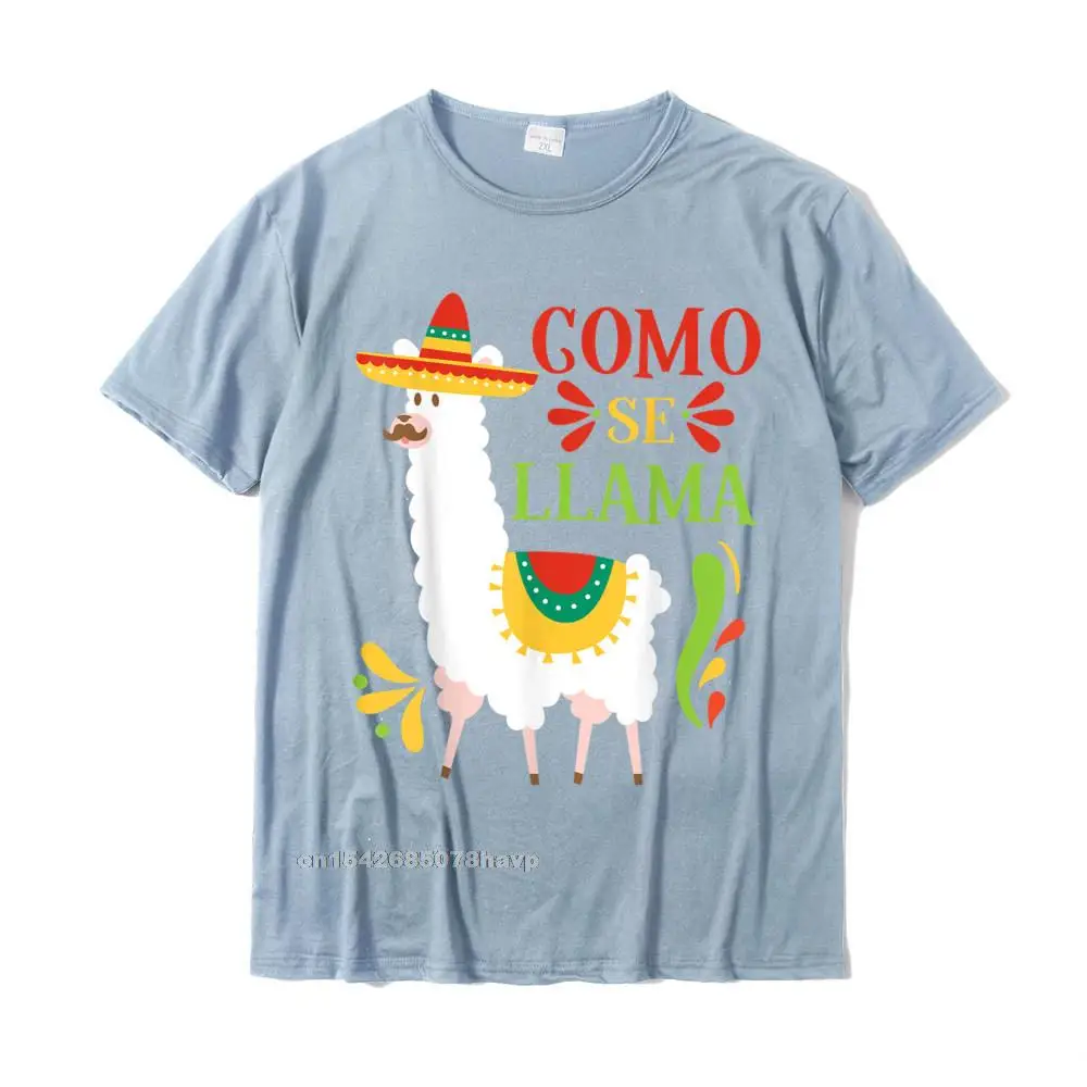 Смешная Мексиканская футболка Como Se с животными ламы пять де Мейо 2020 хлопковые