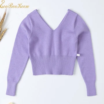 Женский трико с V-образным вырезом длинным рукавом на рост 100-160 см | Тематическая