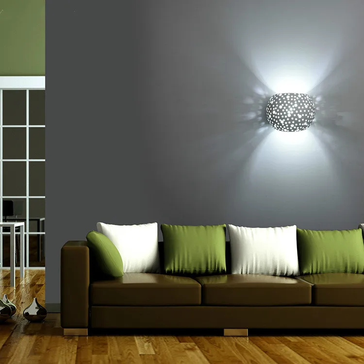 Современный настенный светильник Простой s Plaster Body для прохода коридора спальни