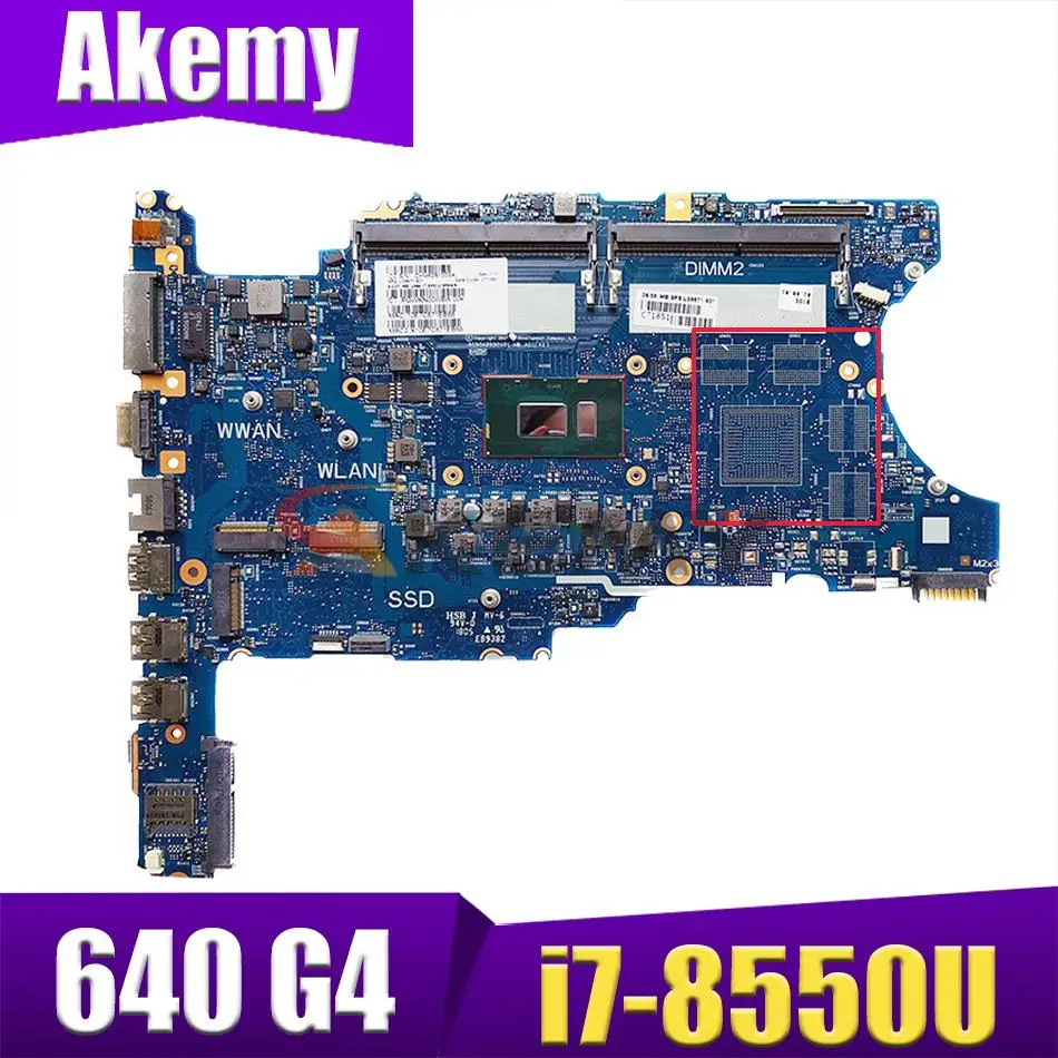 

Материнская плата для ноутбука HP ProBook 640 G4 L09567-601 L09567-501 CPU L09567-001 6050A2930101-MB 100% test ok