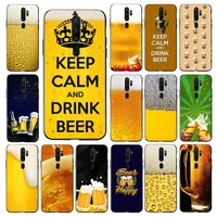 yinuoda world beers alcohol summer bubble phone case for vivo y91c y11 17 19 17 67 81 oppo a9 2020 realme c3