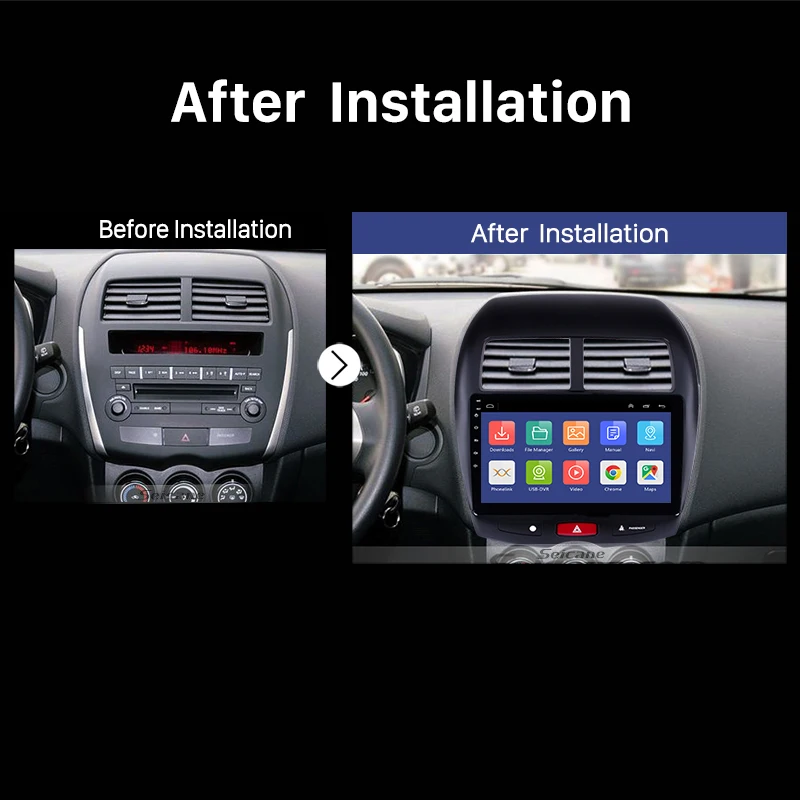 Seicane 2din Android 10 0 Wifi головное устройство радио аудио GPS мультимедийный плеер для CITROEN