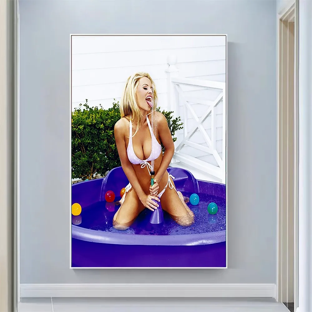 

Silk Cloth Wall Poster Jenny McCarthy Sexy Model Star Art Home Decoration Gift
