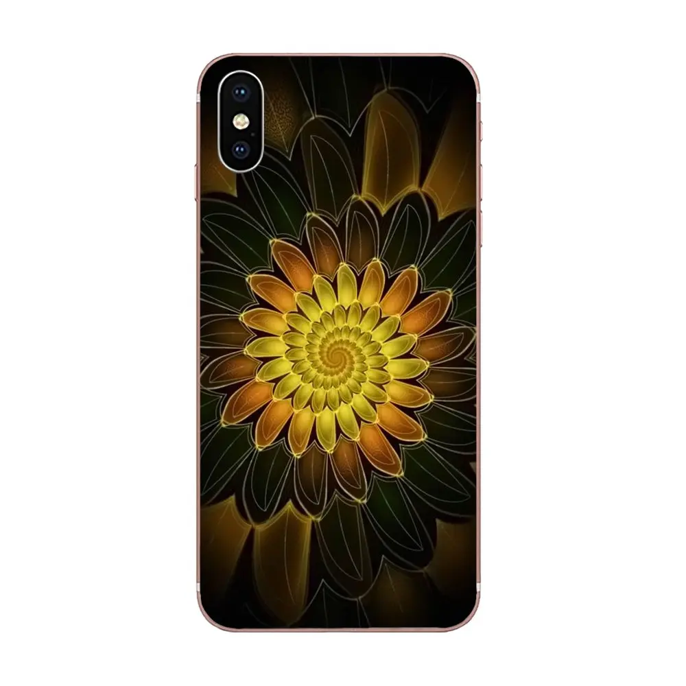 Чехол из ТПУ для huawei Honor mate 7 7A 8 9 10 20 V8 V9 V10 G Lite Play Mini Pro P Smart Fractal Art спираль математика