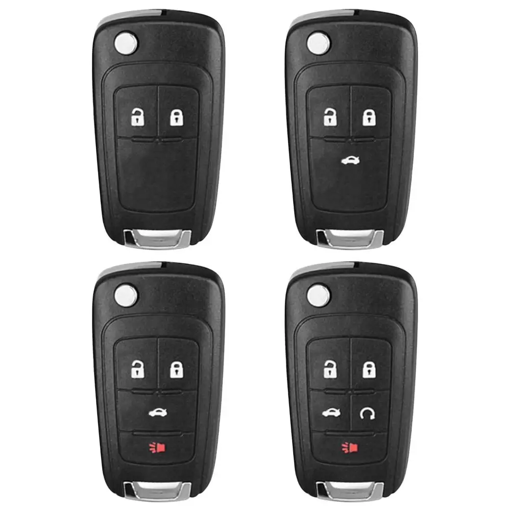 

2/3/4/5 Buttons Remote Control Folding Key Case For Opel VAUXHALL For Badge Astr Zafira For Chevrolet Cruze For Buick