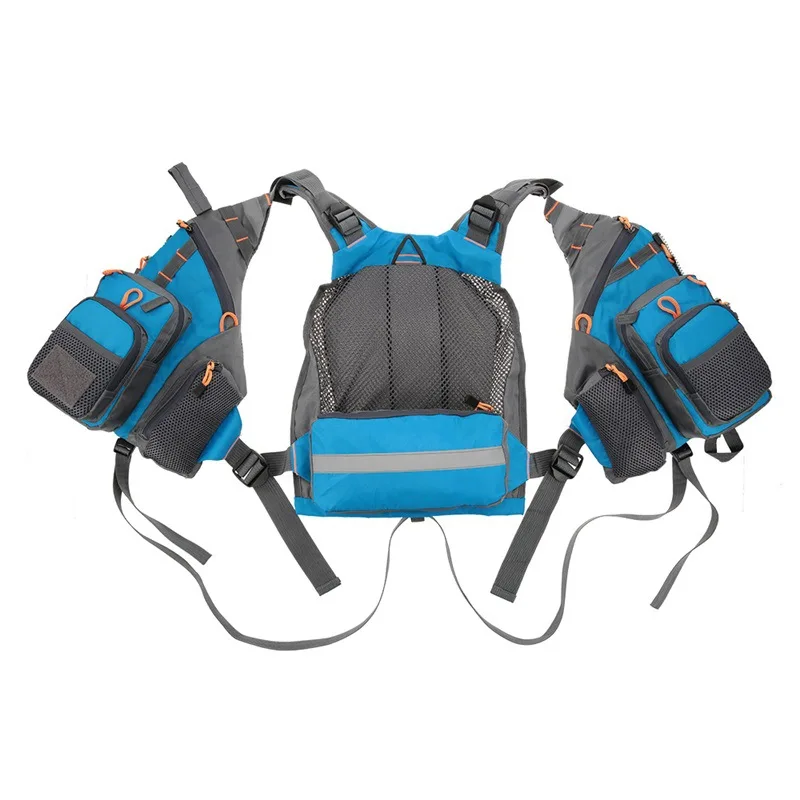 

Multifunctional Portable Reflective Tactical Vest Floating Life Jacket for Fishing Rock Fishing Boat Fishing Sea Fishing Tool