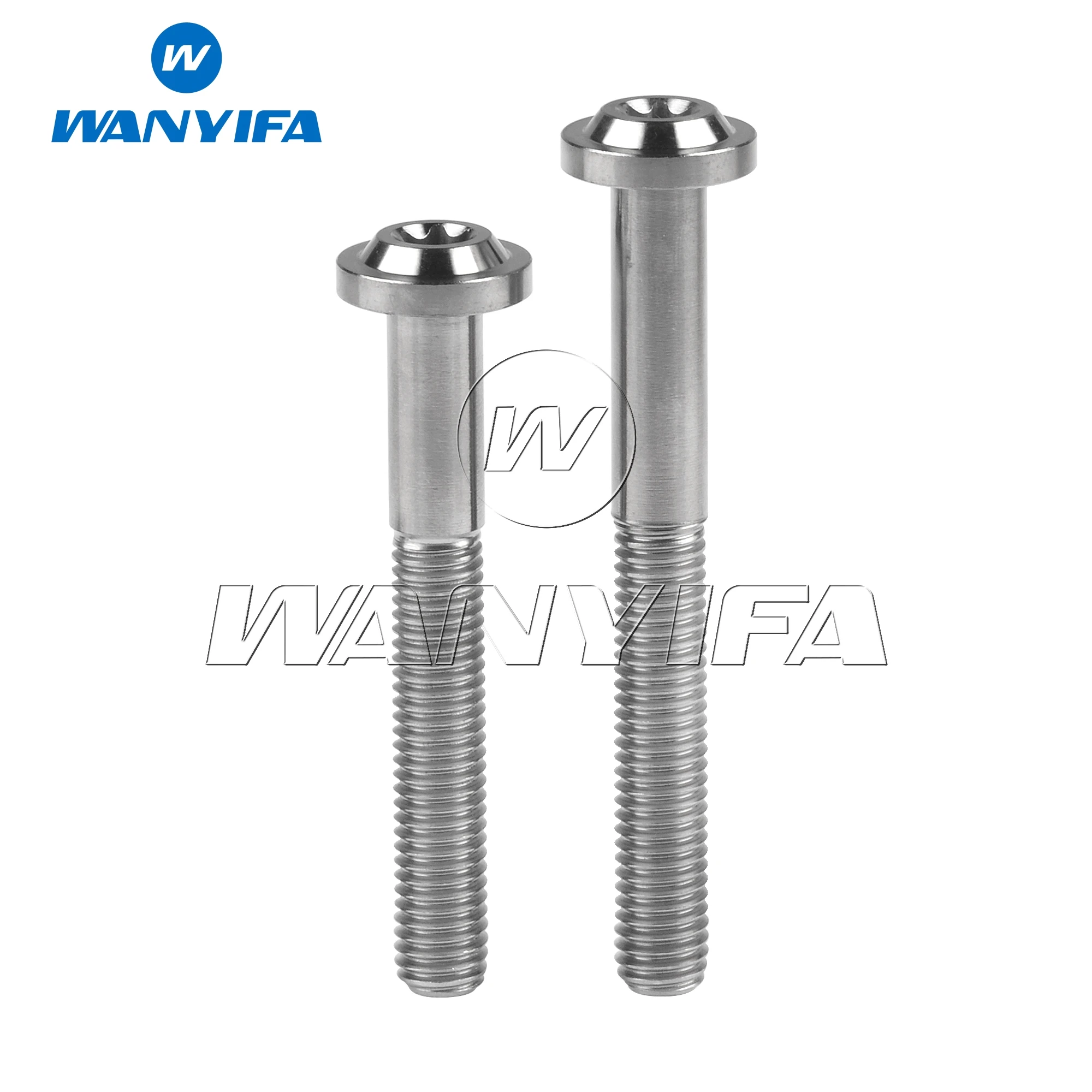 Wanyifa Tianium Ti болты M8x10/15/20/25/30/60/70 мм Torx T40 сливы головки диска винт болт