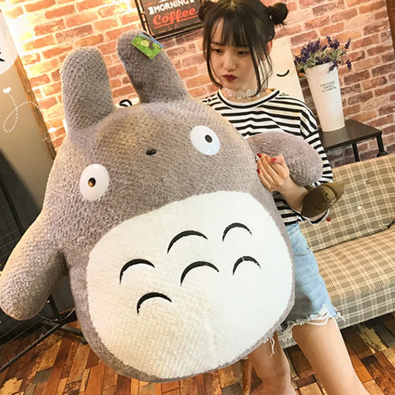 

25-55cm Big Size Totoro Plush Toys Stuffed Animals Japan Cartoon Anime Baby Soft Doll Kawaii Room Decor Christmas Gifts For Kids