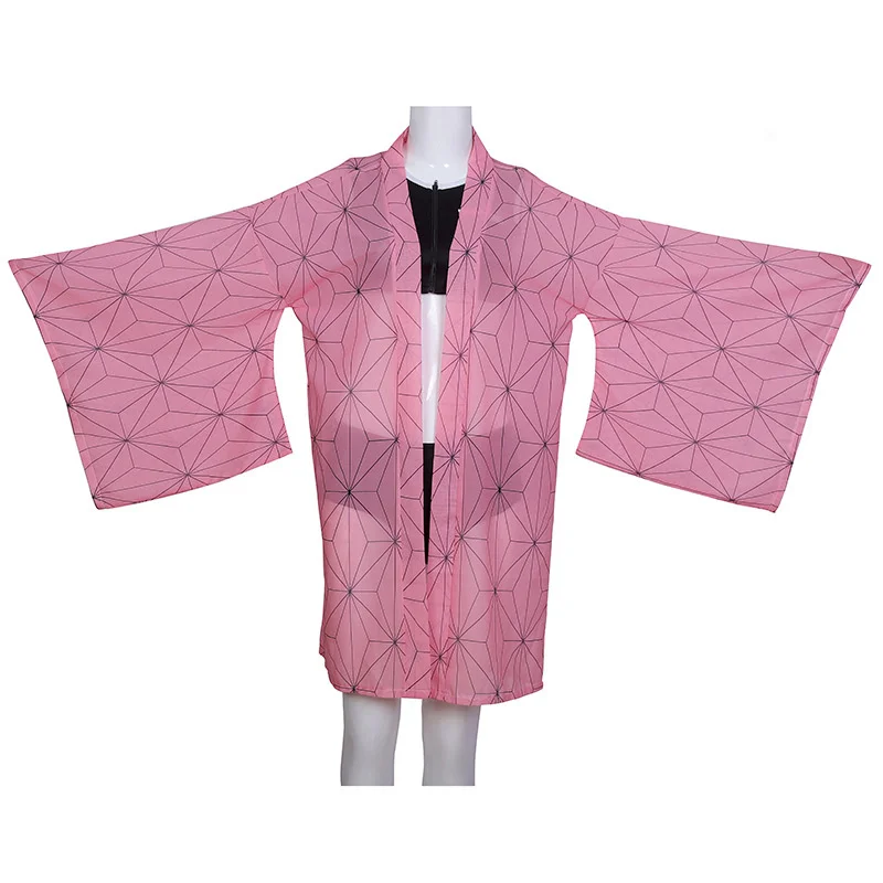 Костюм для косплея из аниме рассекающий демонов кимоно агацума Zenitsu Nezuko