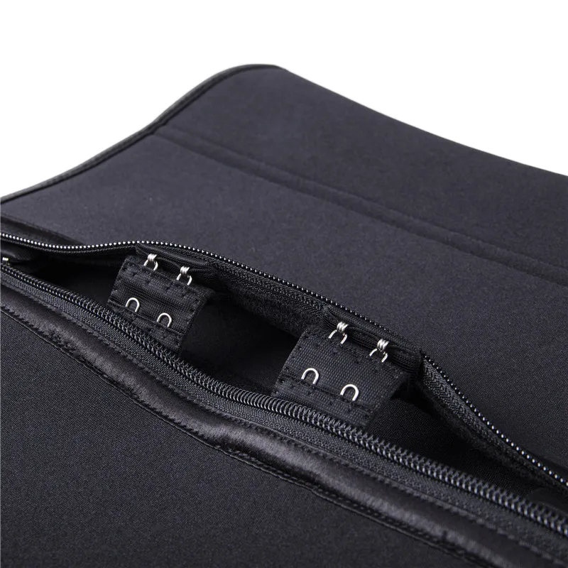 Новинка латексный корсет на молнии для талии под грудь тренировочный пояс