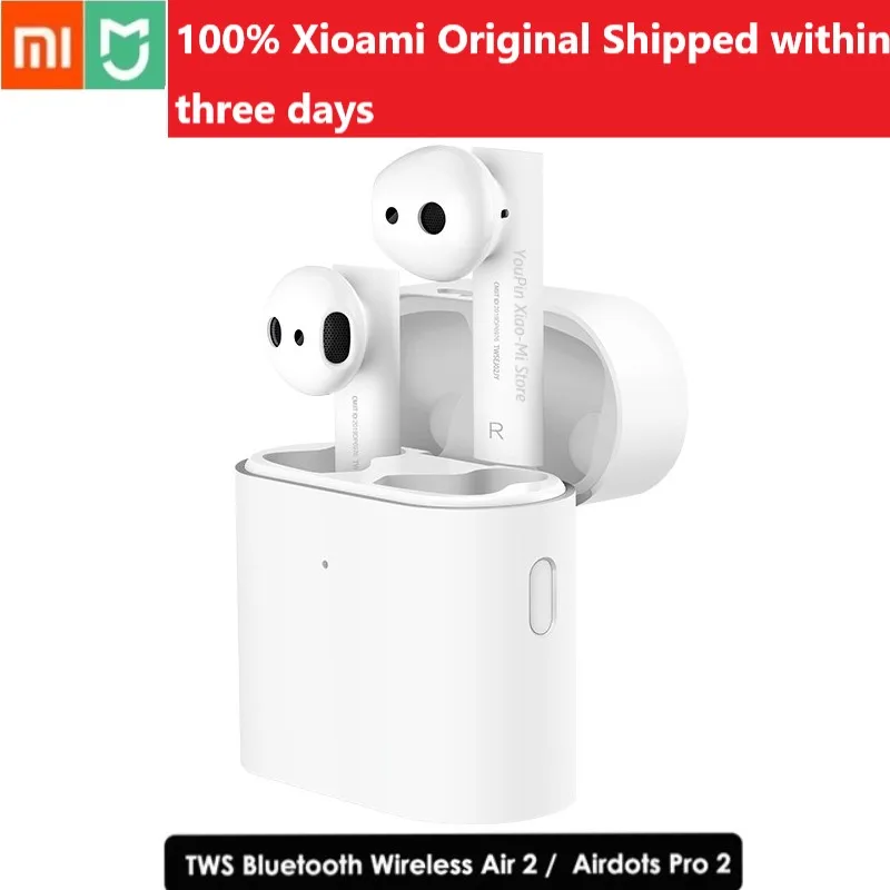 Новый Xiaomi Air 2 TWS Bluetooth гарнитура наушники удобная одежда LHDC/AAC HD 14 мм динамический