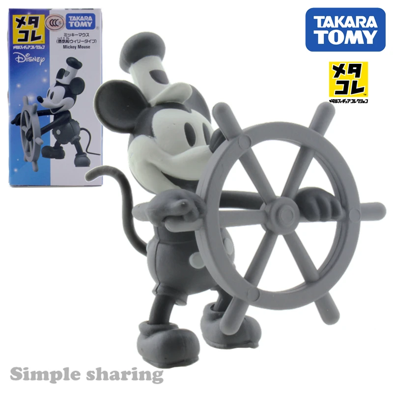 Takara Tomy tomica Микки Маус сплав модель комплект pixar desney Аниме Фигурка Детские литые