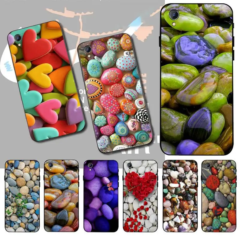 

HPCHCJHM Beautiful love stone cover Luxury Unique Design Phone Cover For Vivo Y91c Y17 Y51 Y67 Y55 Y93 Y81S Y19 Y7S Case