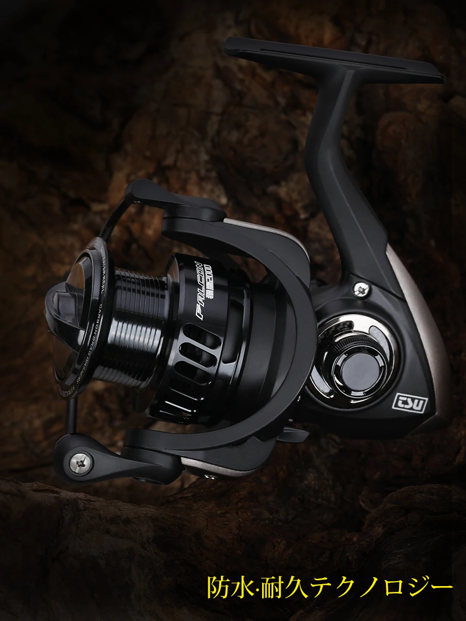 

TSURINOYA Spinning Fishing Reel Falcon 2000 4000 5000 Universal Max Drag 11KG Saltwater and Freshwater Long Casting Reels