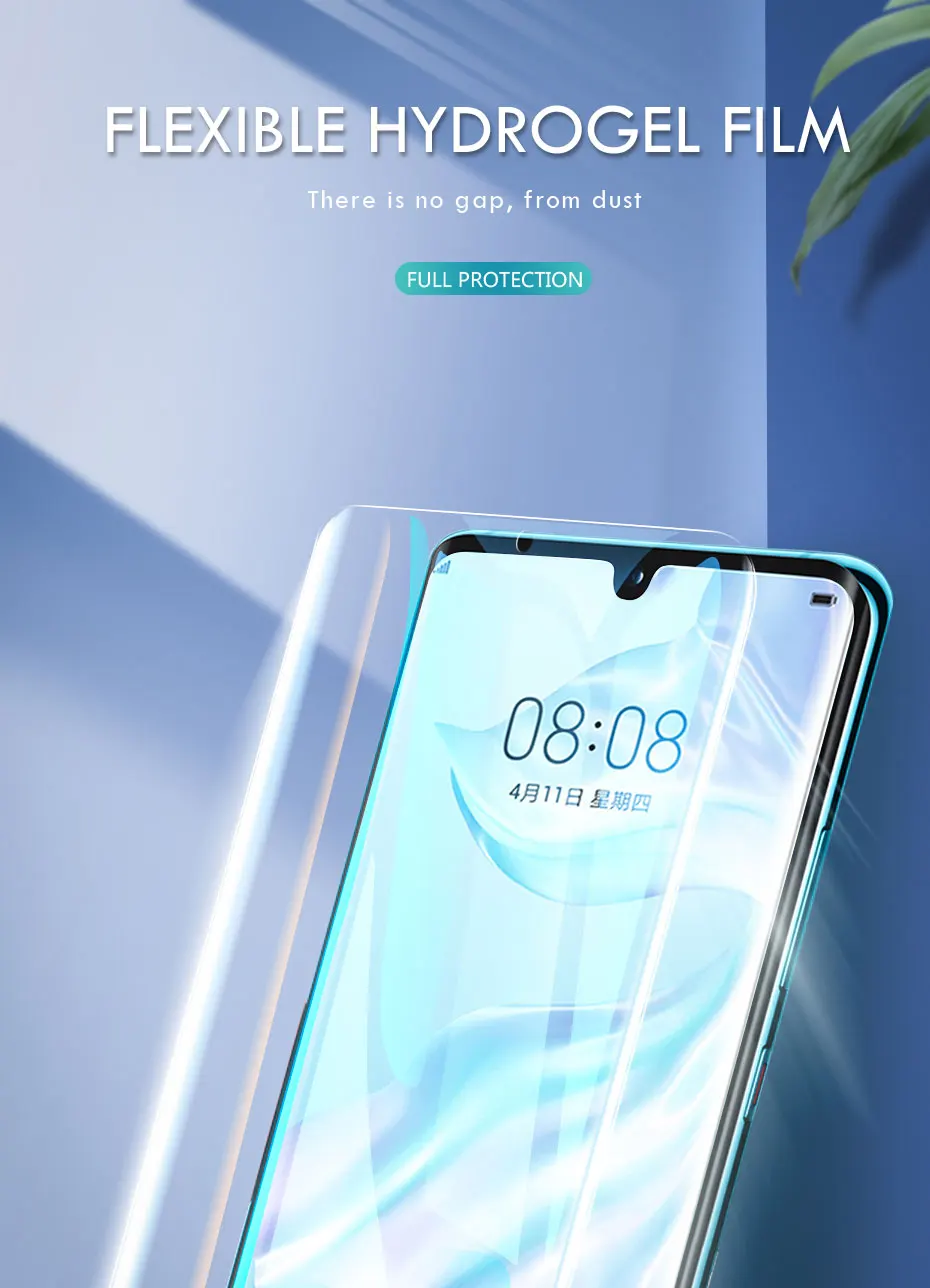 3 шт. 100d Гидрогелевая Защитная пленка для huawei p20 p30 mate 20 10 lite Защитная пленка для huawei mate 30 pro пленка не стекло