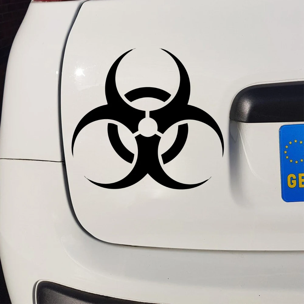 

Cool Design Hazardous Article Stickers Ussr Fashion Vinyl Car Decorative Accessories Black/White