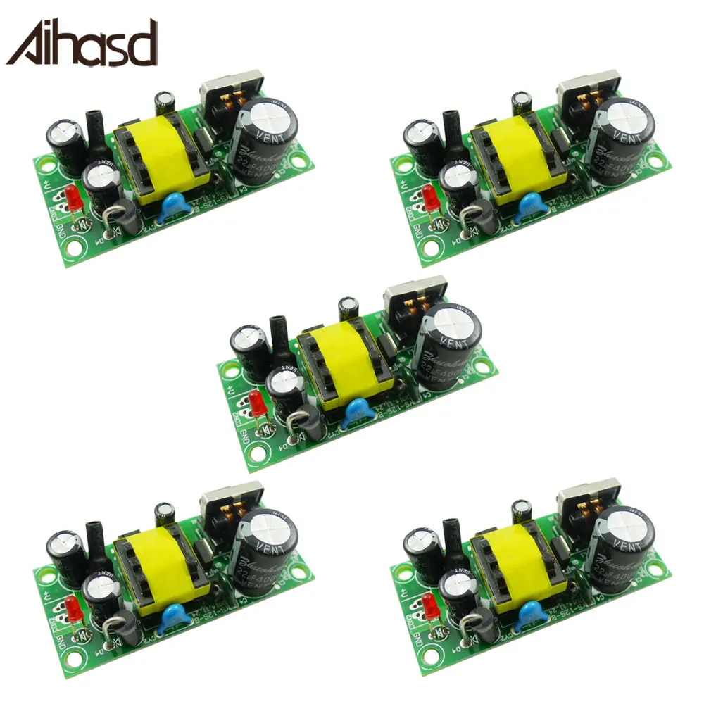 Прецизионный преобразователь напряжения переменного тока 5 шт./лот 1 А 12 Вт 85 265 В в