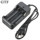 Зарядное устройство Gtf 18650 для 2 перезаряжаемых литий-ионных аккумуляторов 100 В-240 В