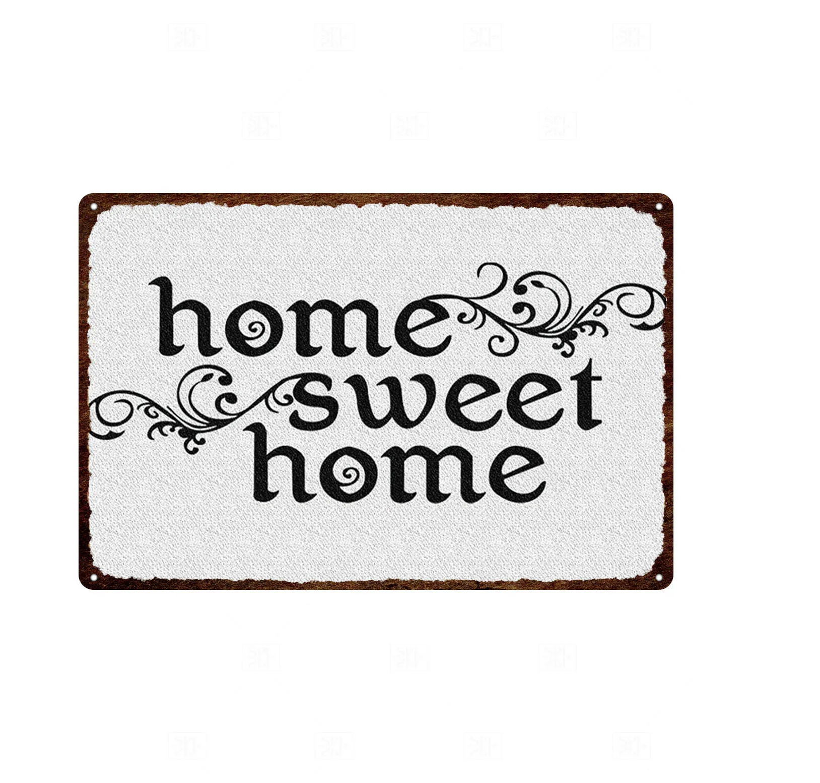 Warrning не горит знаки олова Винтаж Семья любовь Милый шик Табличками Кухня посуда