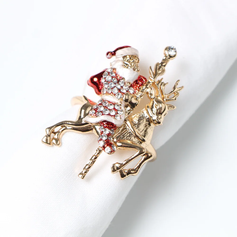 6 шт. кольцо для салфеток в форме снеговика | Дом и сад