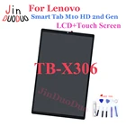 10,1 ''Новый ЖК-дисплей для Lenovo Smart Tab M10 HD 2nd Gen TB-X306 TB-X306X ЖК-дисплей с сенсорным экраном и дигитайзером в сборе