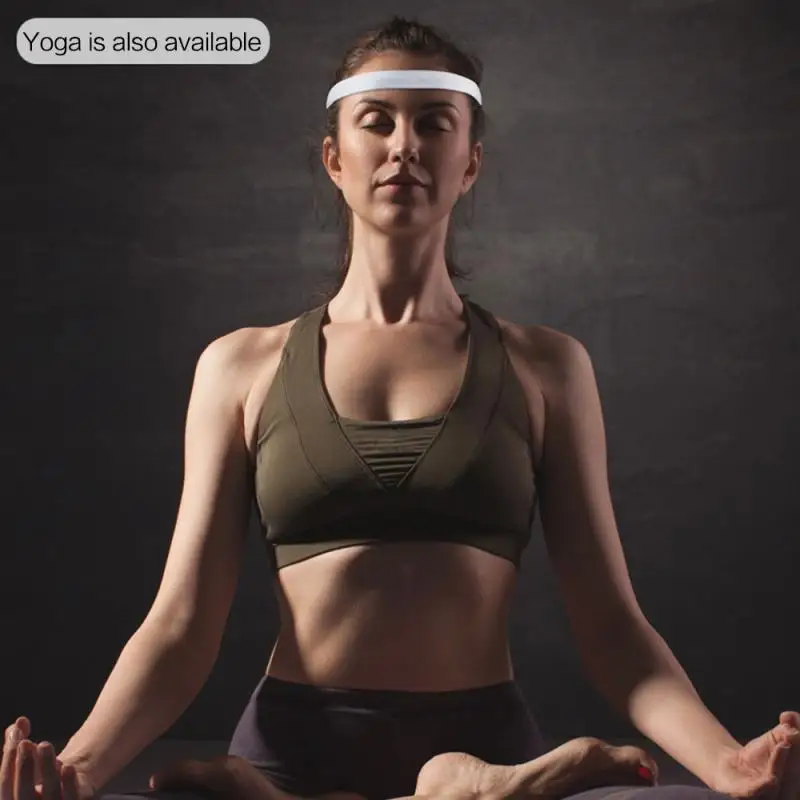 

Women Stretch Sports Yoga Hairband Headband for Men Sport Running Fitness Headbands Elastic Anti-slip Sweatband Gym Headbands