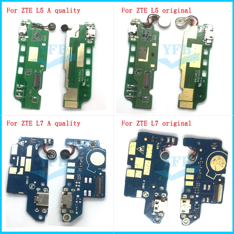 Оригинальная док-станция с USB-портом для зарядного устройства ZTE Blade L5 Plus L7 V7
