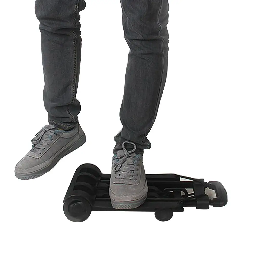 Портативная тележка для путешествий складная багажа переносная с колесами