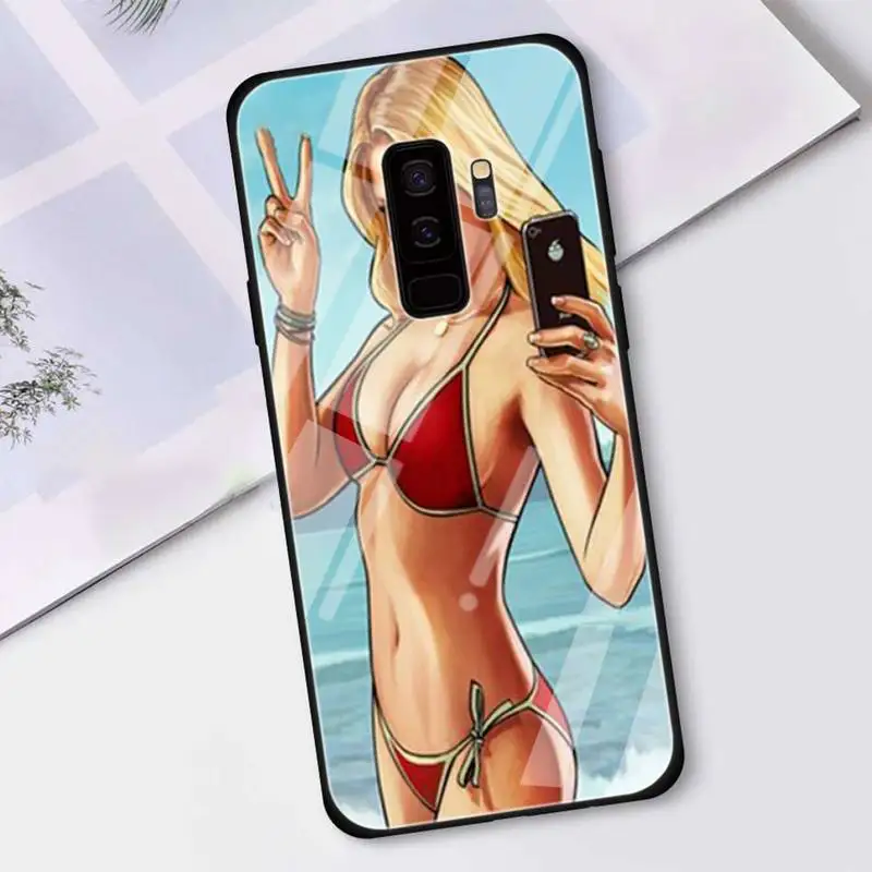 

33DD Grand Theft Auto-compatible Phone Case Tempered Glass For Samsung S6 7 8 9 10 20 Plus 20Ultra Note8 9 10 10pro