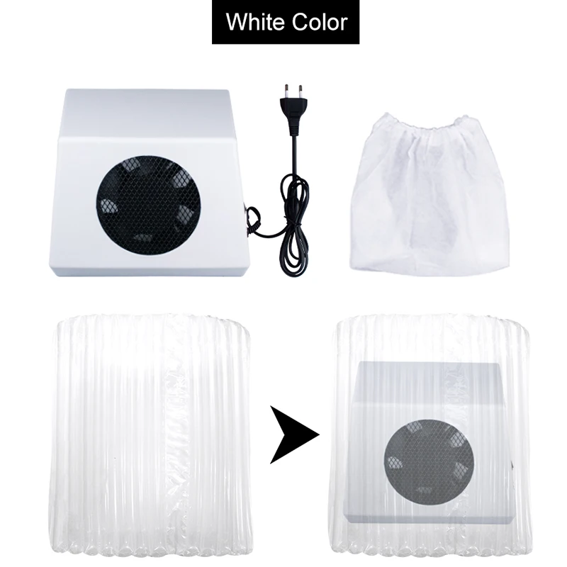 Пылесос для маникюра и педикюра 80 Вт с бесплатным пылесборником | Красота