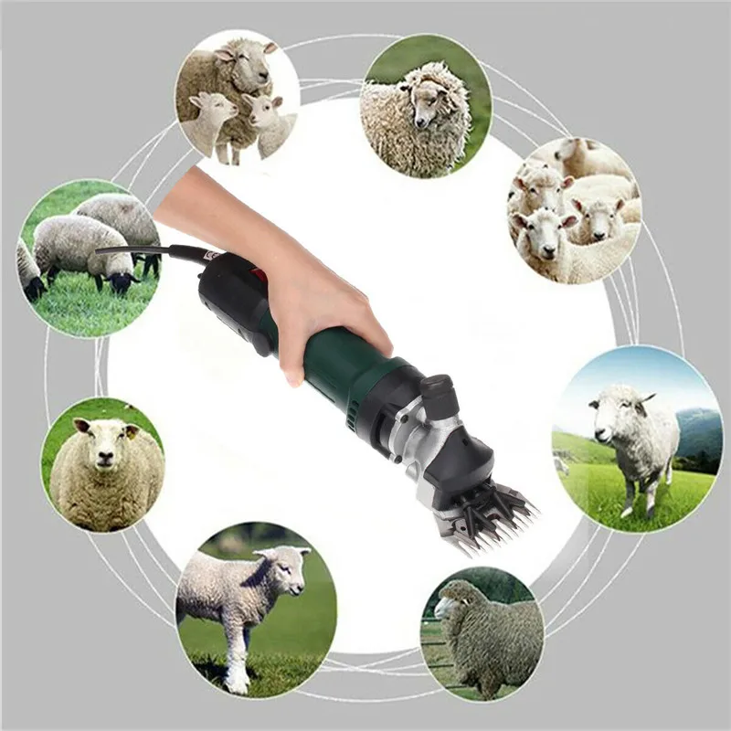 

1500W 110V/220V Electric 6 Gears Speed Sheep Goat Shearing Machine Clipper Farm Shears Cutter Wool scissor Cut Machine With Box