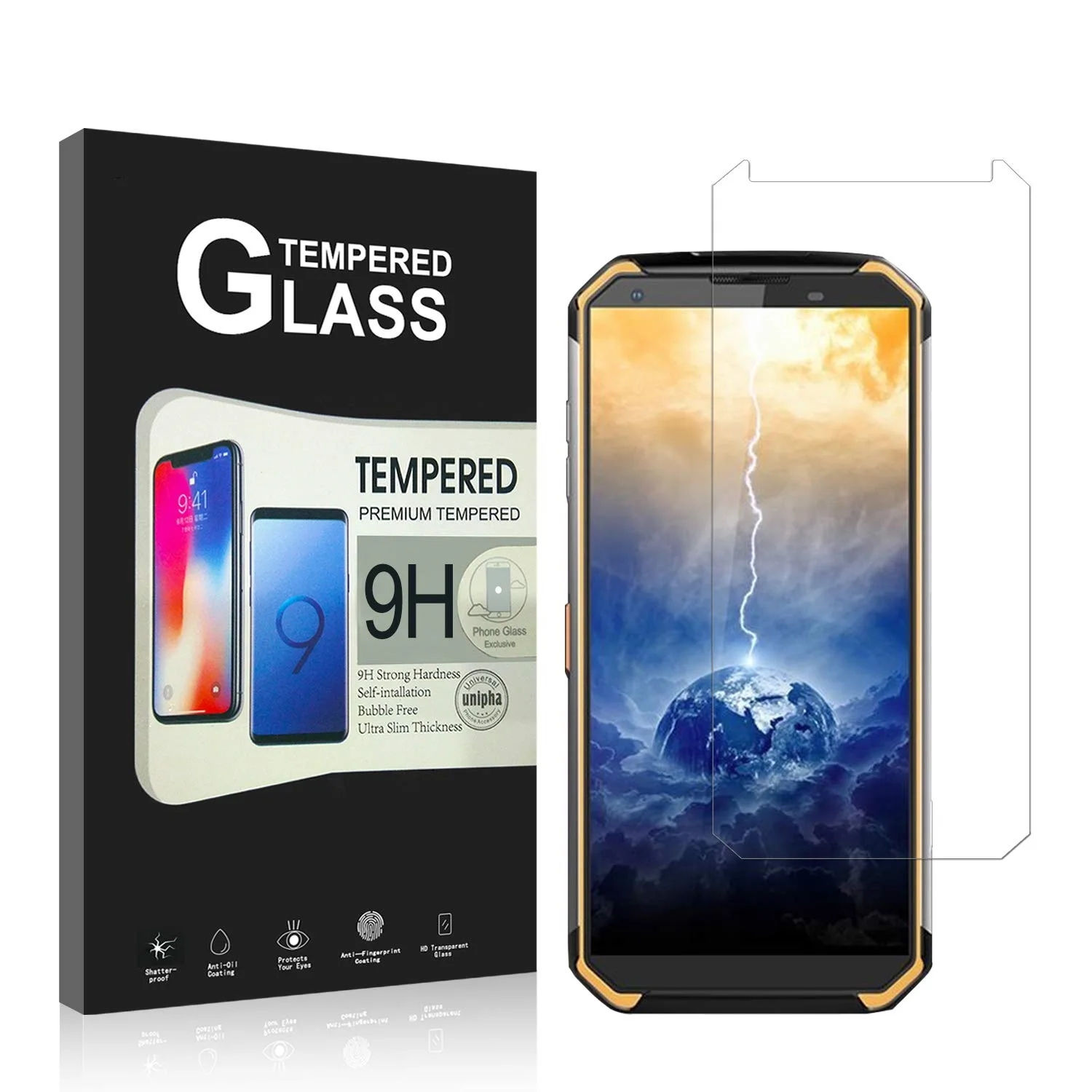 Для Blackview BV9500 Plus On закаленное стекло Pro экран премиум класса Защитная HD
