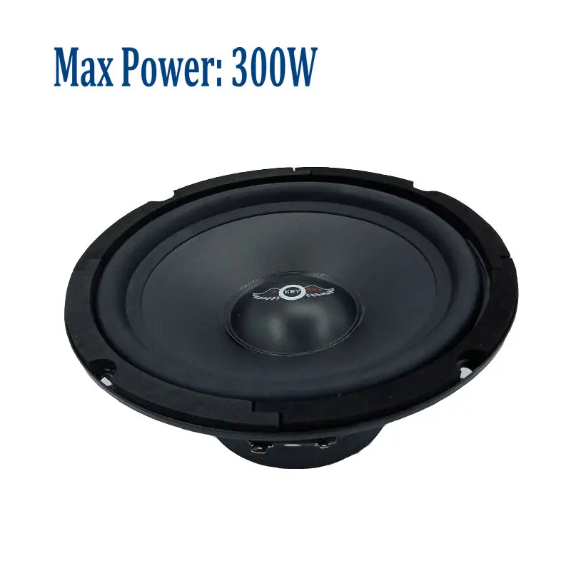 

6.5 Inch 300W 8 Ohm Rubber Edge PP Cone Midrange Louder Speaker 6" Audio HiFi Home Theater KTV Music Speakers I KEY BUY